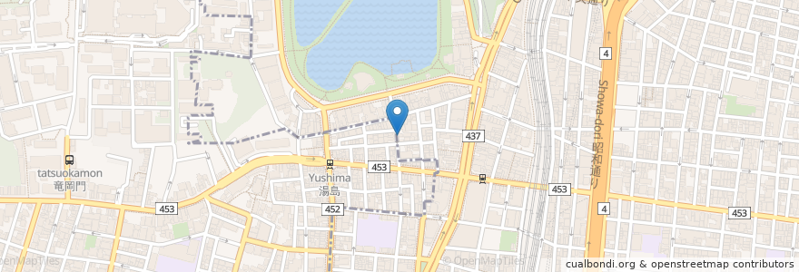 Mapa de ubicacion de クリスタル en 日本, 东京都/東京都, 台東区.