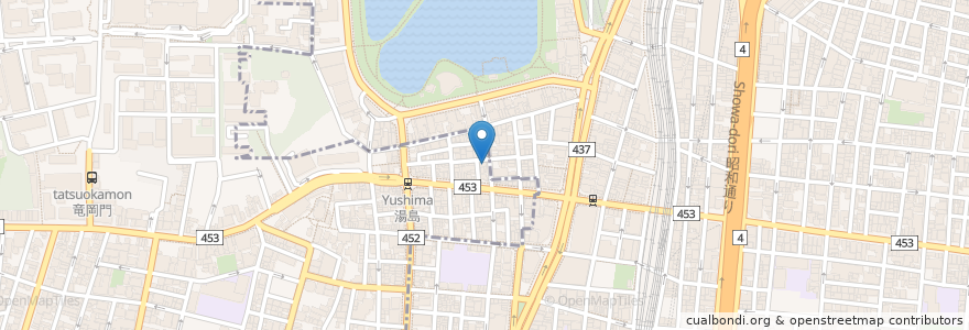 Mapa de ubicacion de Club Cristal en 日本, 东京都/東京都, 台東区.