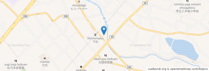 Mapa de ubicacion de コンテナ屋台とどろき en Japan, Osaka Prefecture, Kishiwada.