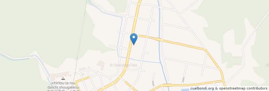 Mapa de ubicacion de 道の駅たろう en 日本, 岩手県, 宮古市.