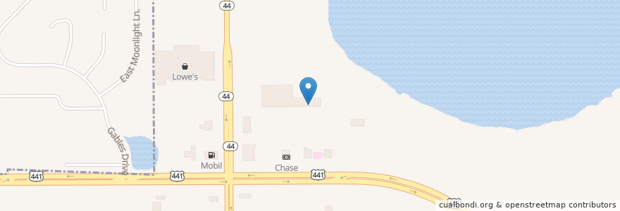 Mapa de ubicacion de China Star en 미국, 플로리다주, Lake County.