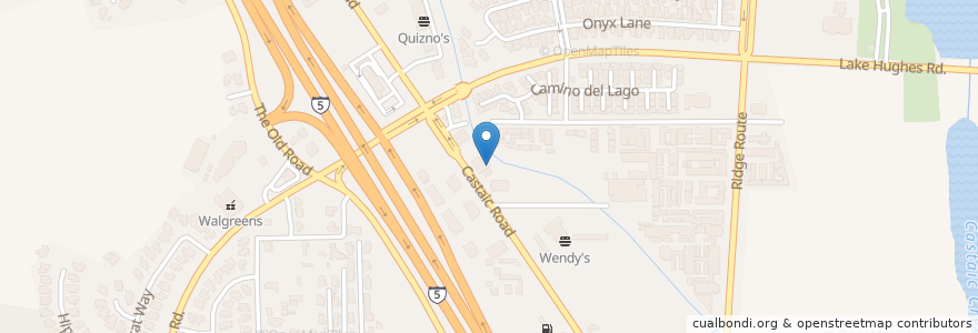Mapa de ubicacion de Casa Lupita en 미국, 캘리포니아주, Los Angeles County.