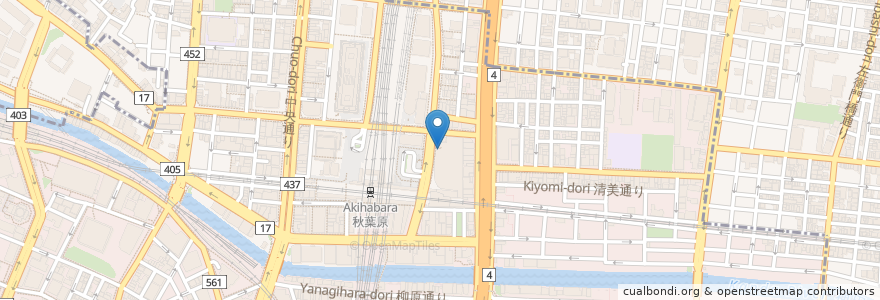 Mapa de ubicacion de Travelex en 日本, 東京都, 千代田区.