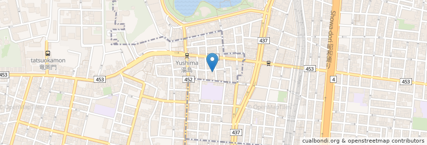 Mapa de ubicacion de ゲバゲバゲバーン en Japon, Tokyo, 台東区.