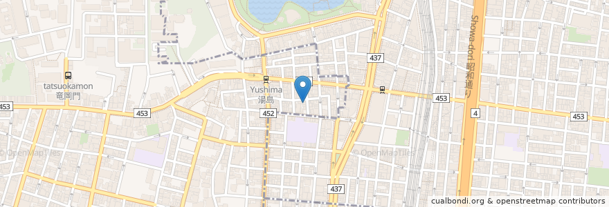 Mapa de ubicacion de FLASHBACK en Japonya, 東京都, 台東区.