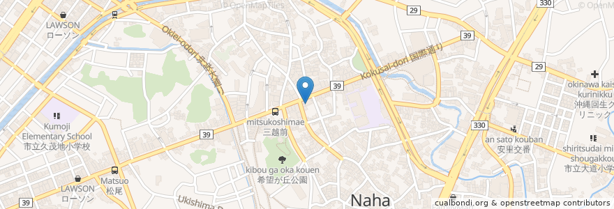 Mapa de ubicacion de 快活CLUB en Giappone, Prefettura Di Okinawa, 那覇市.