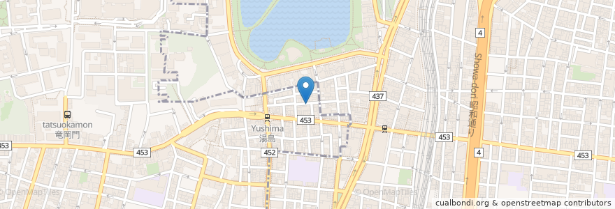 Mapa de ubicacion de スナックデュエット en 日本, 東京都, 台東区.
