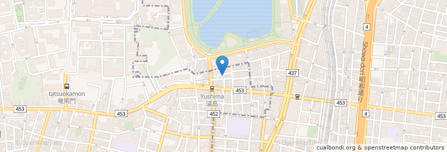 Mapa de ubicacion de スナックのん en Япония, Токио, Тайто.