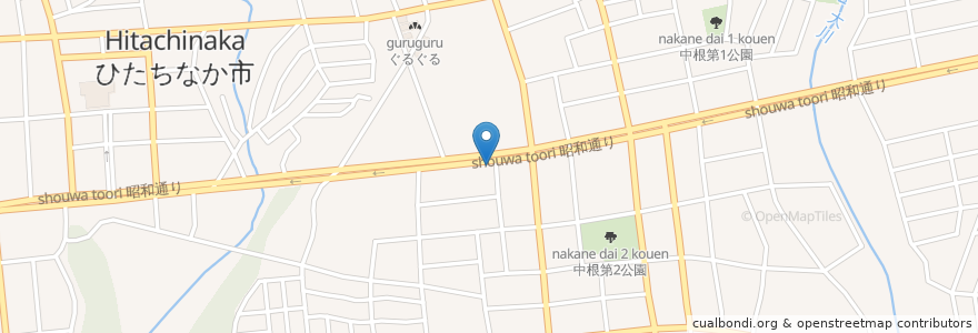 Mapa de ubicacion de ミスタードーナツ 勝田ショップ en 일본, 이바라키현, ひたちなか市.