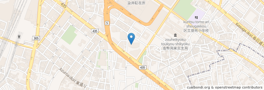 Mapa de ubicacion de Auru Supotsu en Japón, Tokio, Toshima.