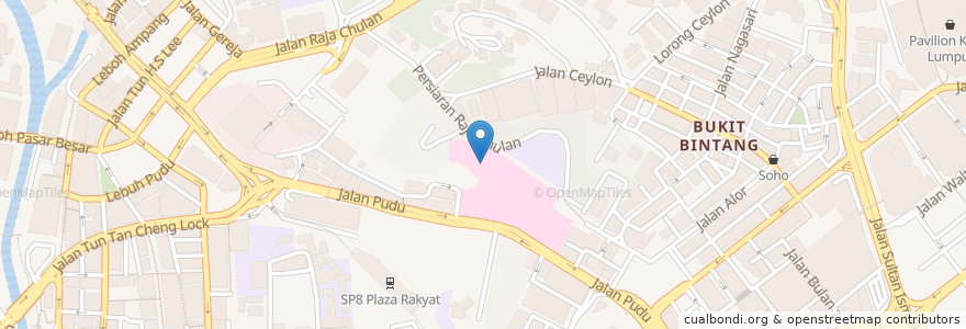 Mapa de ubicacion de Autopay en Malásia, Selangor, Kuala Lumpur.