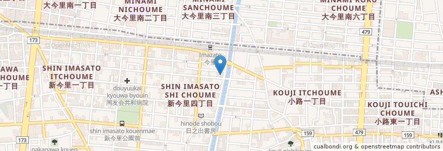 Mapa de ubicacion de サンボラム悠〜遊 en Japan, 大阪府, Osaka.