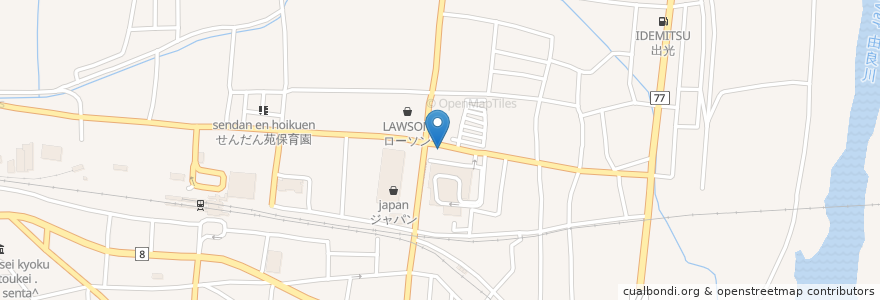 Mapa de ubicacion de Dip Jyoti 綾部店 en Japon, Préfecture De Kyoto, 綾部市.