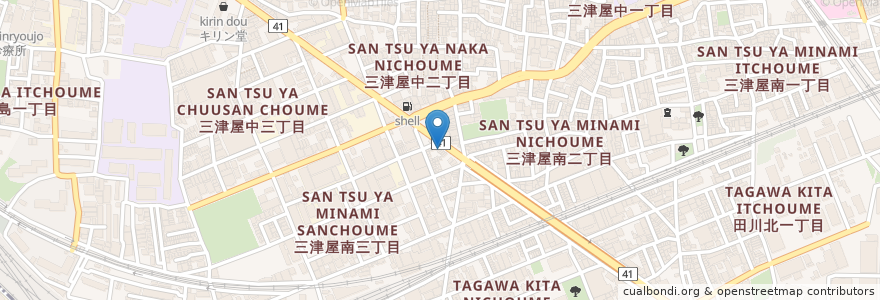 Mapa de ubicacion de 焼肉 順ちゃん en Japon, Préfecture D'Osaka, 大阪市, 淀川区.