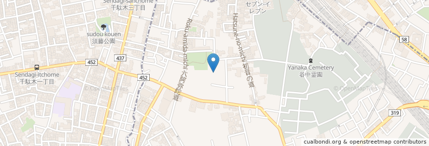 Mapa de ubicacion de Anryuji en Japan, Tokyo, Taito.
