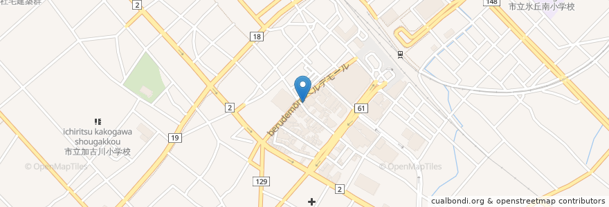 Mapa de ubicacion de かつめし いろはーず en اليابان, 兵庫県, 加古川市.
