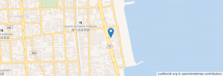 Mapa de ubicacion de 東洋軒 en 日本, 大分县, 别府市.