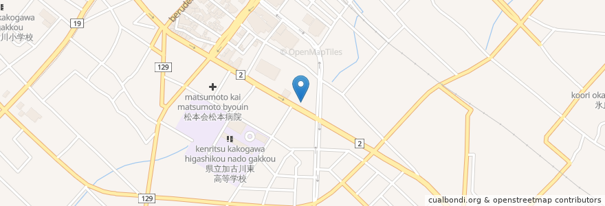 Mapa de ubicacion de ごんた寿し en Japón, Prefectura De Hyōgo, 加古川市.