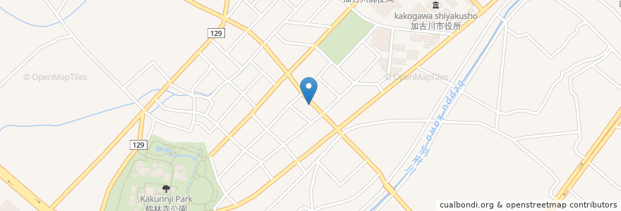 Mapa de ubicacion de キッチンチヅおばさん 加古川店 en Japan, 兵庫県, 加古川市.