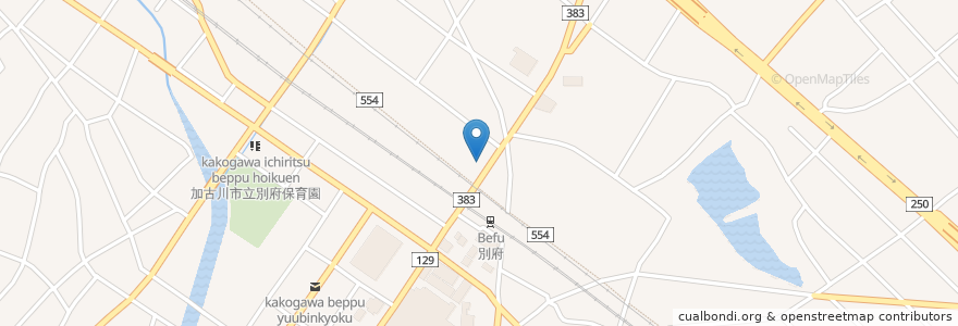 Mapa de ubicacion de ダイニングキッチン たけ en Япония, Хёго, 加古川市.
