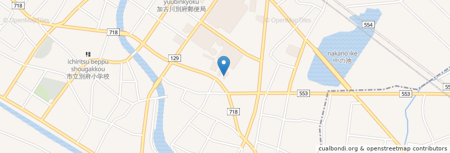 Mapa de ubicacion de ほっかほっか亭 加古川別府店 en 日本, 兵庫県, 加古川市.