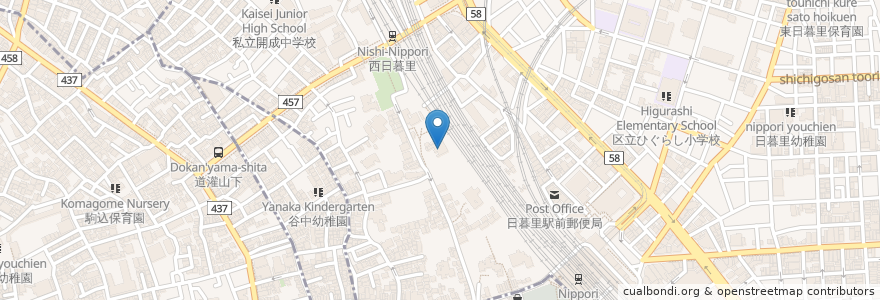 Mapa de ubicacion de 浄光寺 en Japan, 東京都, 台東区.