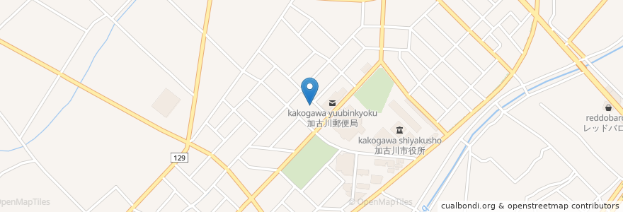 Mapa de ubicacion de 手打ちうどん 琴平 en ژاپن, 兵庫県, 加古川市.