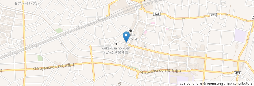 Mapa de ubicacion de ココカラファイン en Japon, Tokyo, 世田谷区.