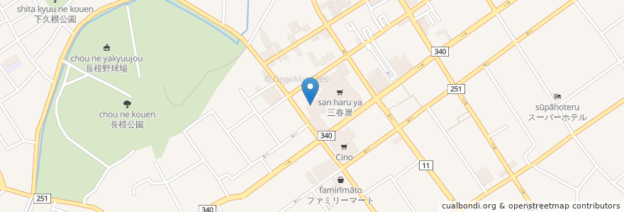 Mapa de ubicacion de オキドキ en 일본, 아오모리현, 八戸市.