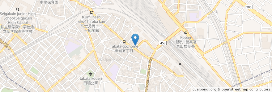 Mapa de ubicacion de スター薬局 en Giappone, Tokyo, 北区.