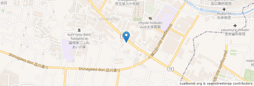 Mapa de ubicacion de ボルト ディ マーレ en 日本, 东京都/東京都, 調布市.