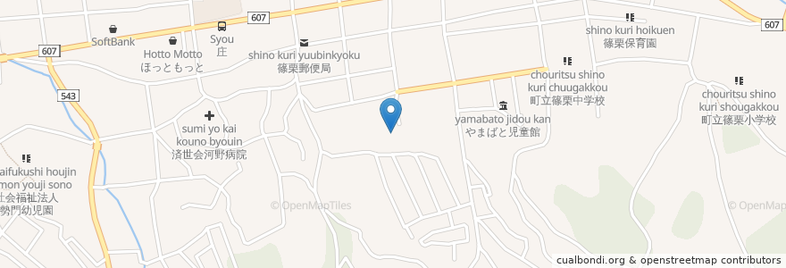 Mapa de ubicacion de 蓮照寺 en Japan, Präfektur Fukuoka, 糟屋郡, 篠栗町.