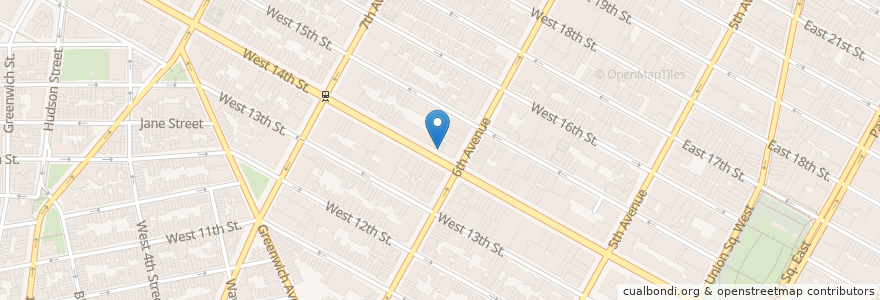 Mapa de ubicacion de Bareburger en United States, New York, New York, New York County, Manhattan, Manhattan Community Board 4.