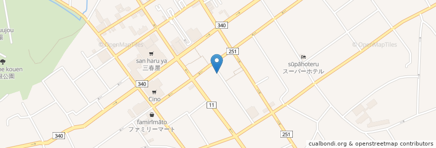 Mapa de ubicacion de すし処 神田 en Japon, Préfecture D'Aomori, 八戸市.