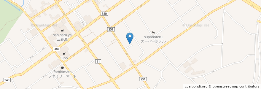 Mapa de ubicacion de ねぎぼうず en Japonya, 青森県, 八戸市.