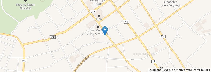 Mapa de ubicacion de 塚原整形外科医院 en Japan, Präfektur Aomori, 八戸市.