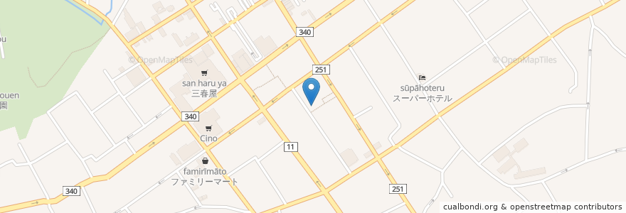 Mapa de ubicacion de 我が家 居酒屋 en Japan, Aomori Prefecture, Hachinohe.