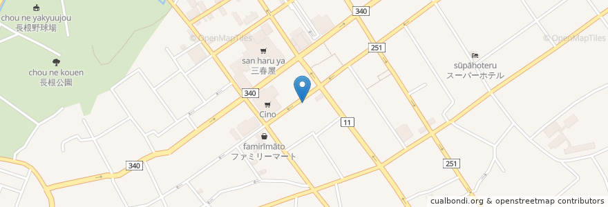 Mapa de ubicacion de ラボーナ en 日本, 青森県, 八戸市.