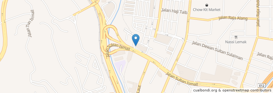 Mapa de ubicacion de Maybank Sime Darby en Malasia, Selangor, Kuala Lumpur.
