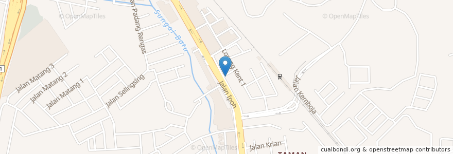 Mapa de ubicacion de Pos Malaysia Jalan Ipoh en Malezya, Selangor, Kuala Lumpur.