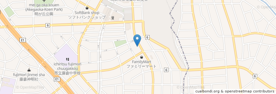 Mapa de ubicacion de B&D調剤薬局 en 日本, 愛知県, 長久手市.
