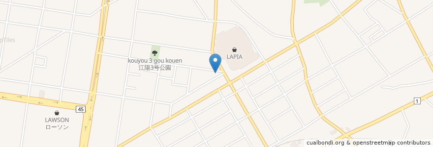 Mapa de ubicacion de 札幌ラーメン ノサップ en 日本, 青森県, 八戸市.