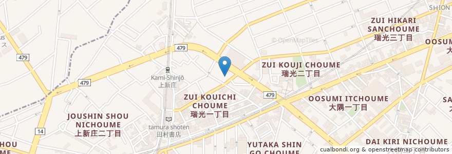 Mapa de ubicacion de Pizza & Pasta Vicolo en 일본, 오사카부, 오사카, 東淀川区.
