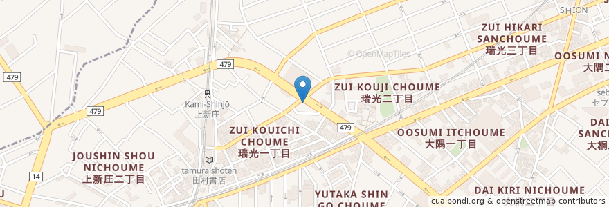 Mapa de ubicacion de JA大阪市 東淀川支店 en اليابان, أوساكا, أوساكا, 東淀川区.