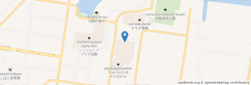Mapa de ubicacion de ポッポ en Jepun, 青森県, 八戸市.