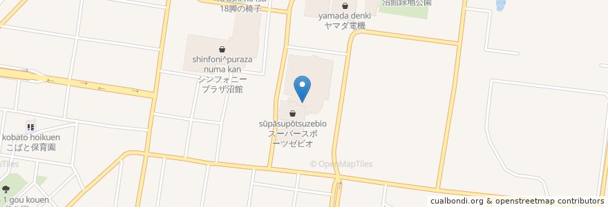 Mapa de ubicacion de 豊作祭 en 日本, 青森县, 八戸市.