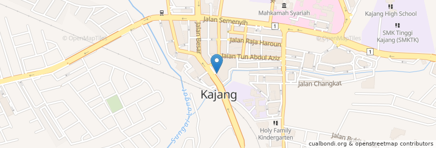Mapa de ubicacion de Parking Metro Plaza en ماليزيا, سلاغور, Majlis Perbandaran Kajang.