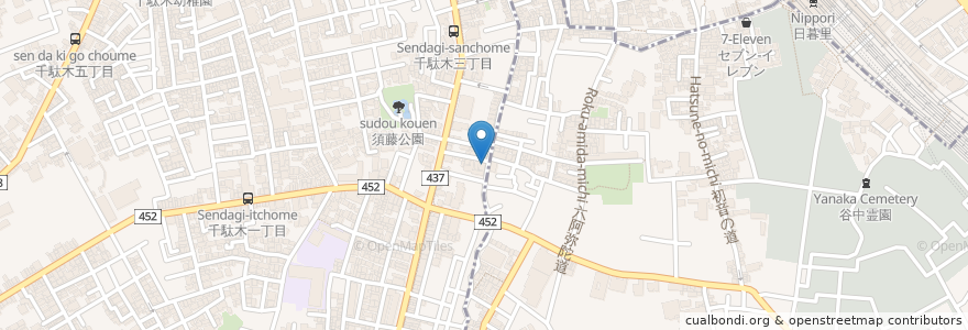 Mapa de ubicacion de 魚介三昧 彬 en Japon, Tokyo, 文京区.