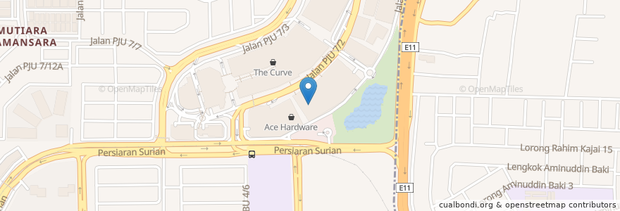 Mapa de ubicacion de IKEA Damansara Food Court en ماليزيا, سلاغور, Petaling Jaya.