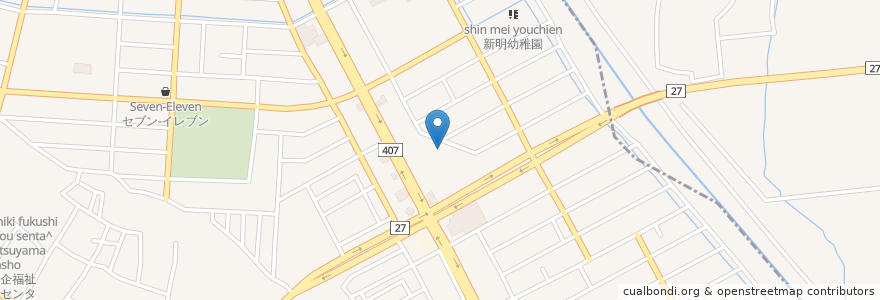 Mapa de ubicacion de スギ薬局 en Japonya, 埼玉県, 東松山市.